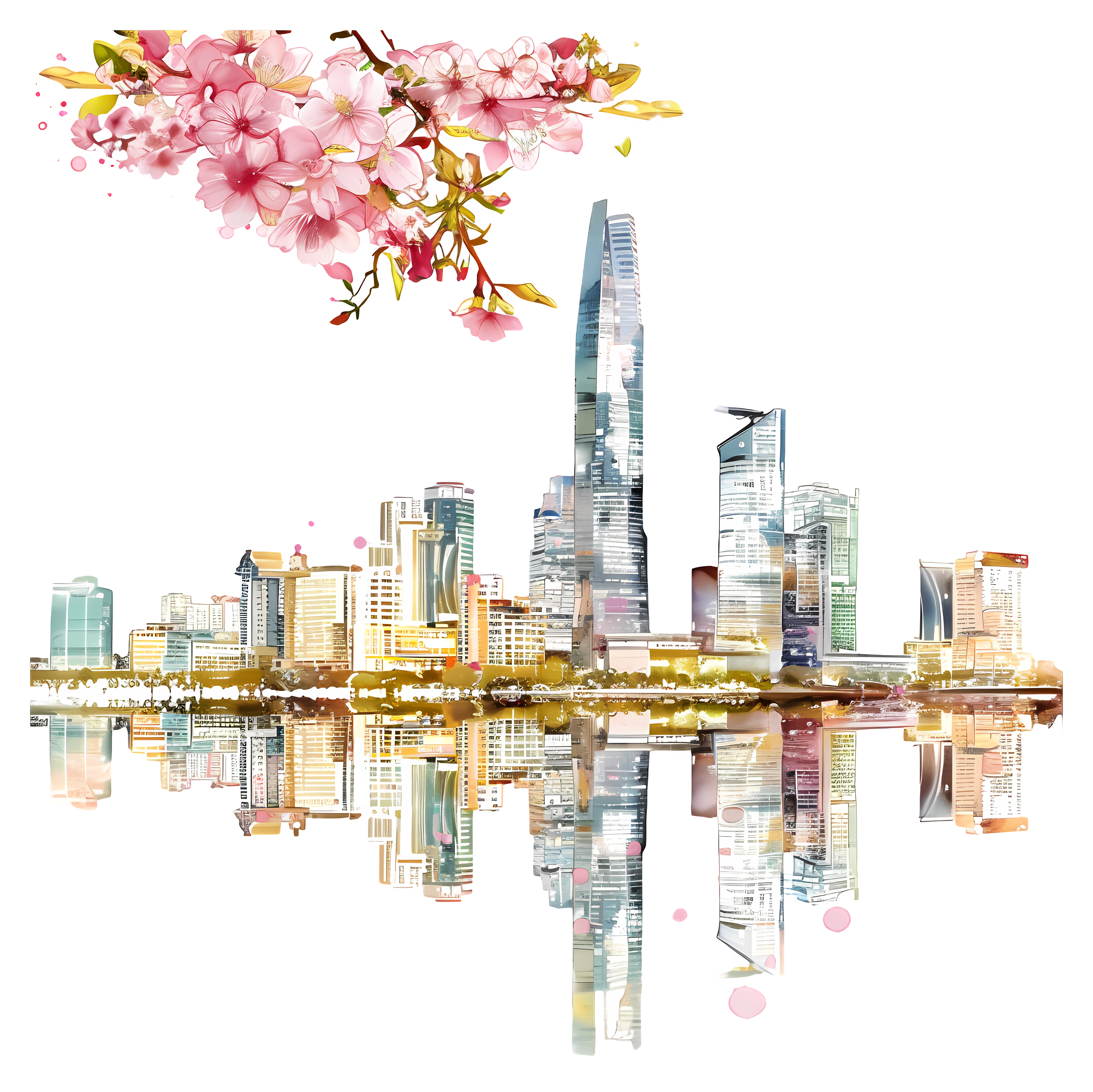 Ho Chi Minh City skyline