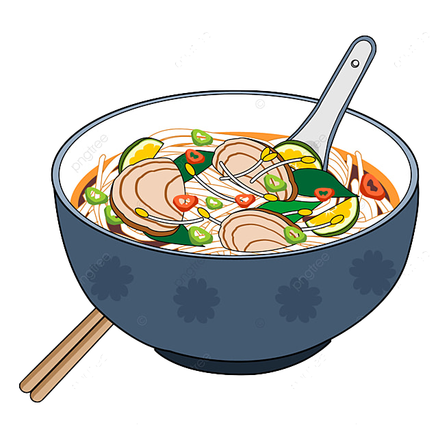 Vietnamese pho bowl